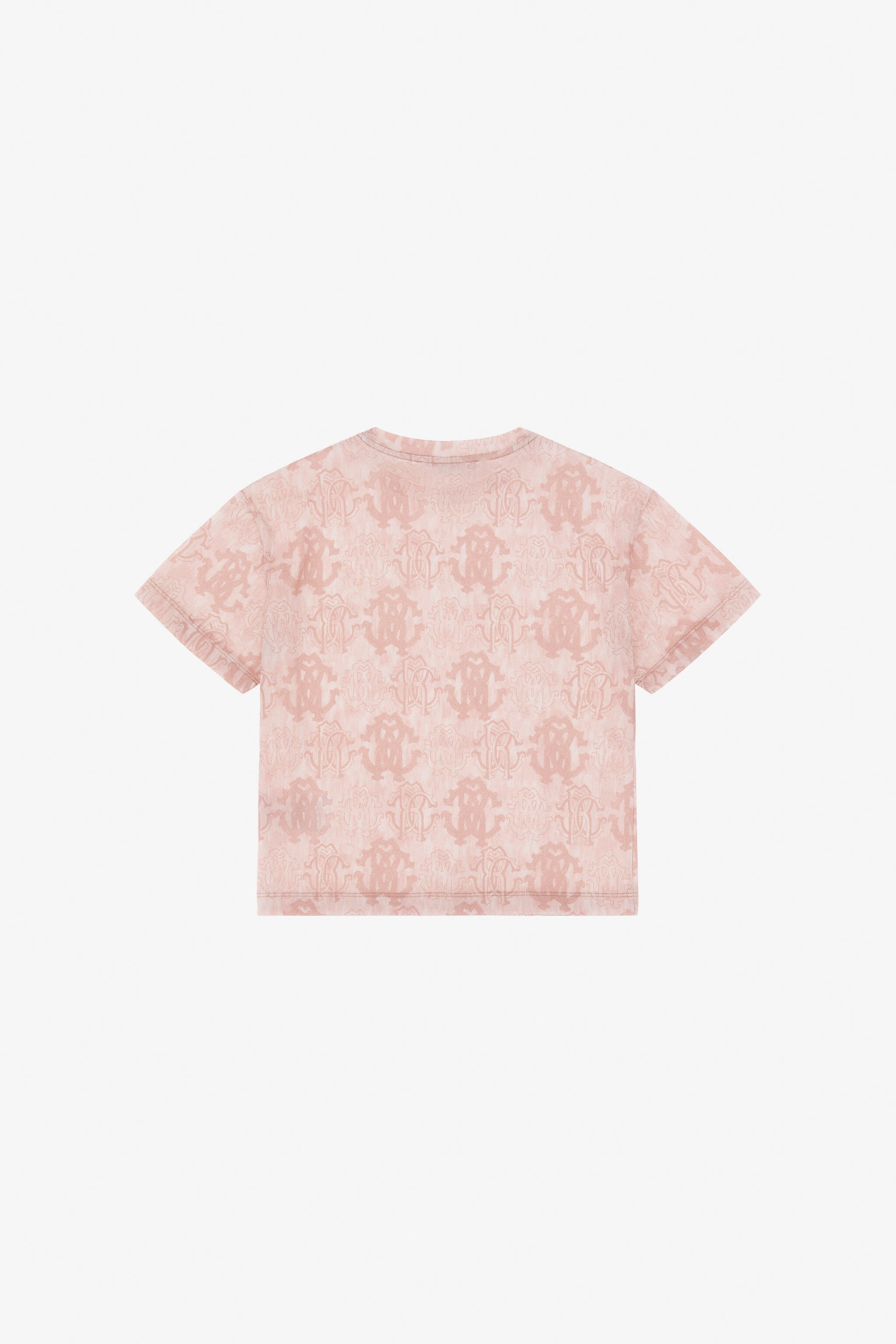 JU RC Logo T-shirt Pink TJT64S-JFM07