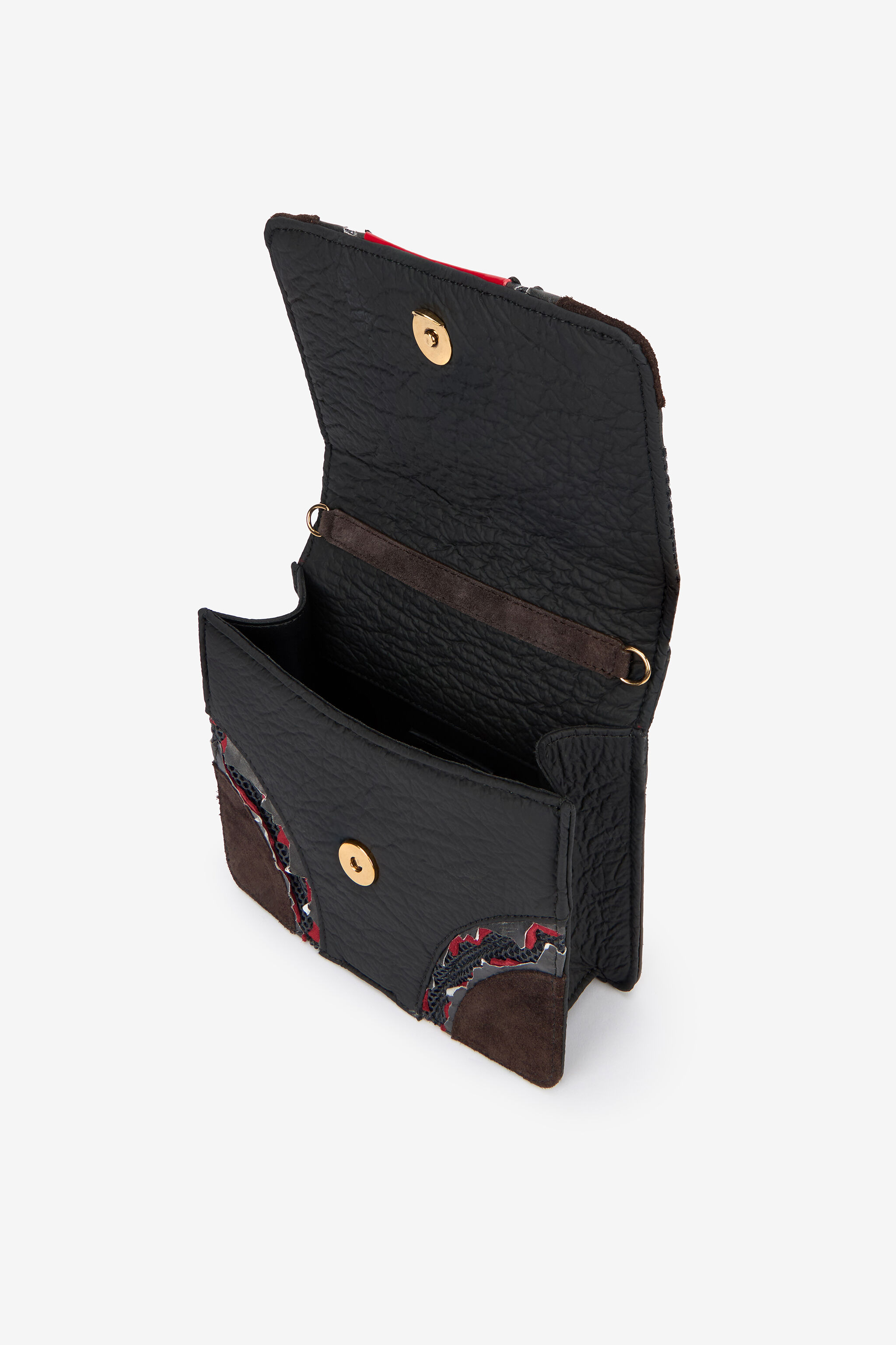 RC Red and Black Bag with Snakes NERO/ROSSO VWB003-PZS69