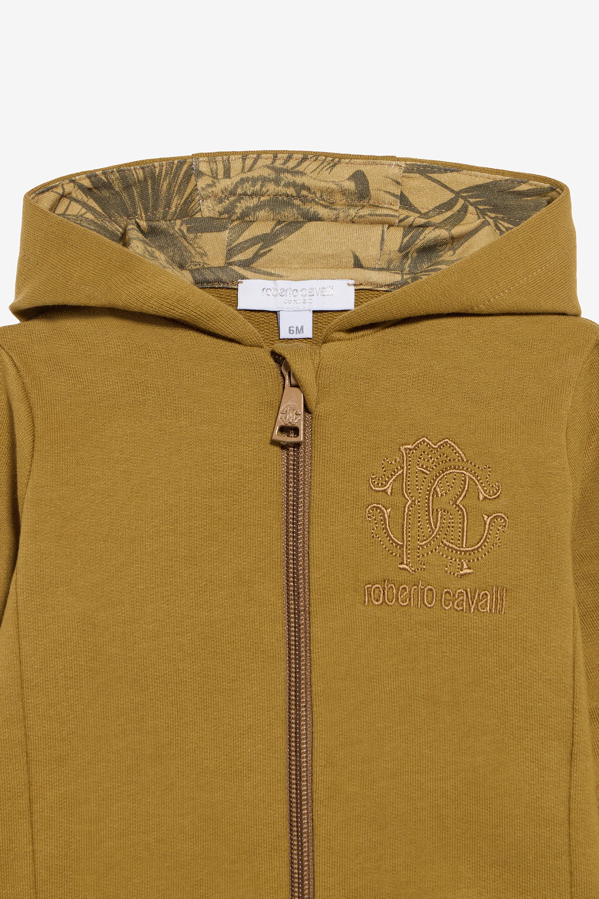 JU Senffarbener Hoodie Mit Monogram RC KHAKY TJT677-CF050