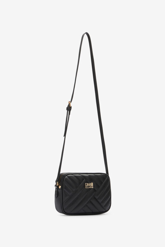 CL Bolso Con Bandolera De Cadena Cavalli Class Negro SXB00E-AB076