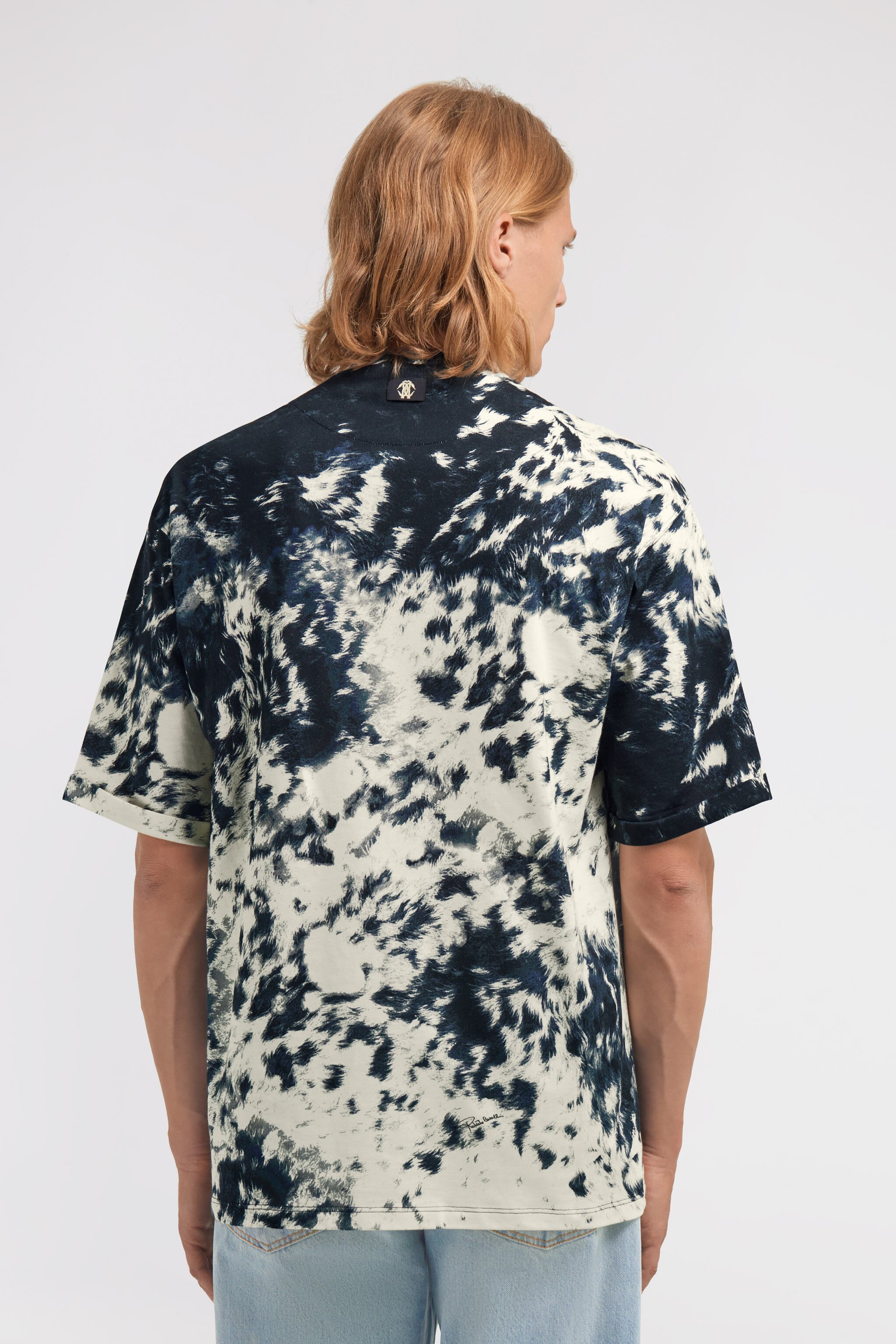 RC Appaloosa Print T-shirt Blue TRT62O-3PN08