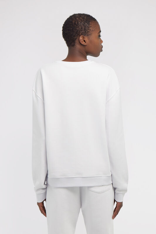 RC Sweatshirt with signature Weiß NOT67D-CF052