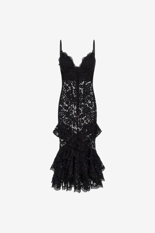 RC Abito in pizzo Nero SKT112-RP001
