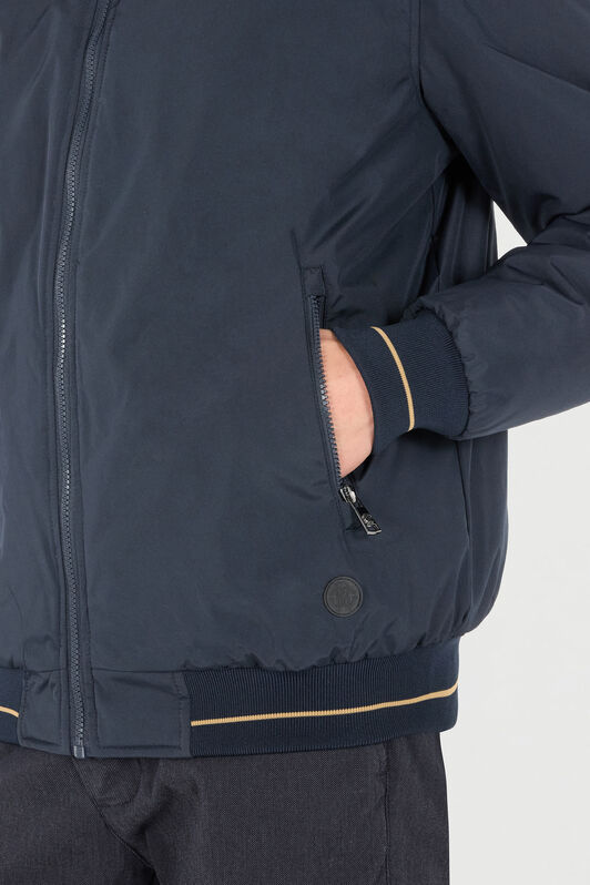 RC Bomber Imbottito Con Zip Blu scuro OOT40A-SBO02