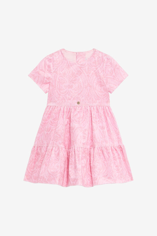 JU Abito Rosa Baby Con Stampa Floreale JU Abito Rosa Baby Con Stampa Floreale BABY ROSE VJT106-3RP28