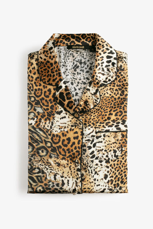 HO Seidenpyjama Mit Jaguar Skin-Druck JAGUAR SKIN VALH09-IH018