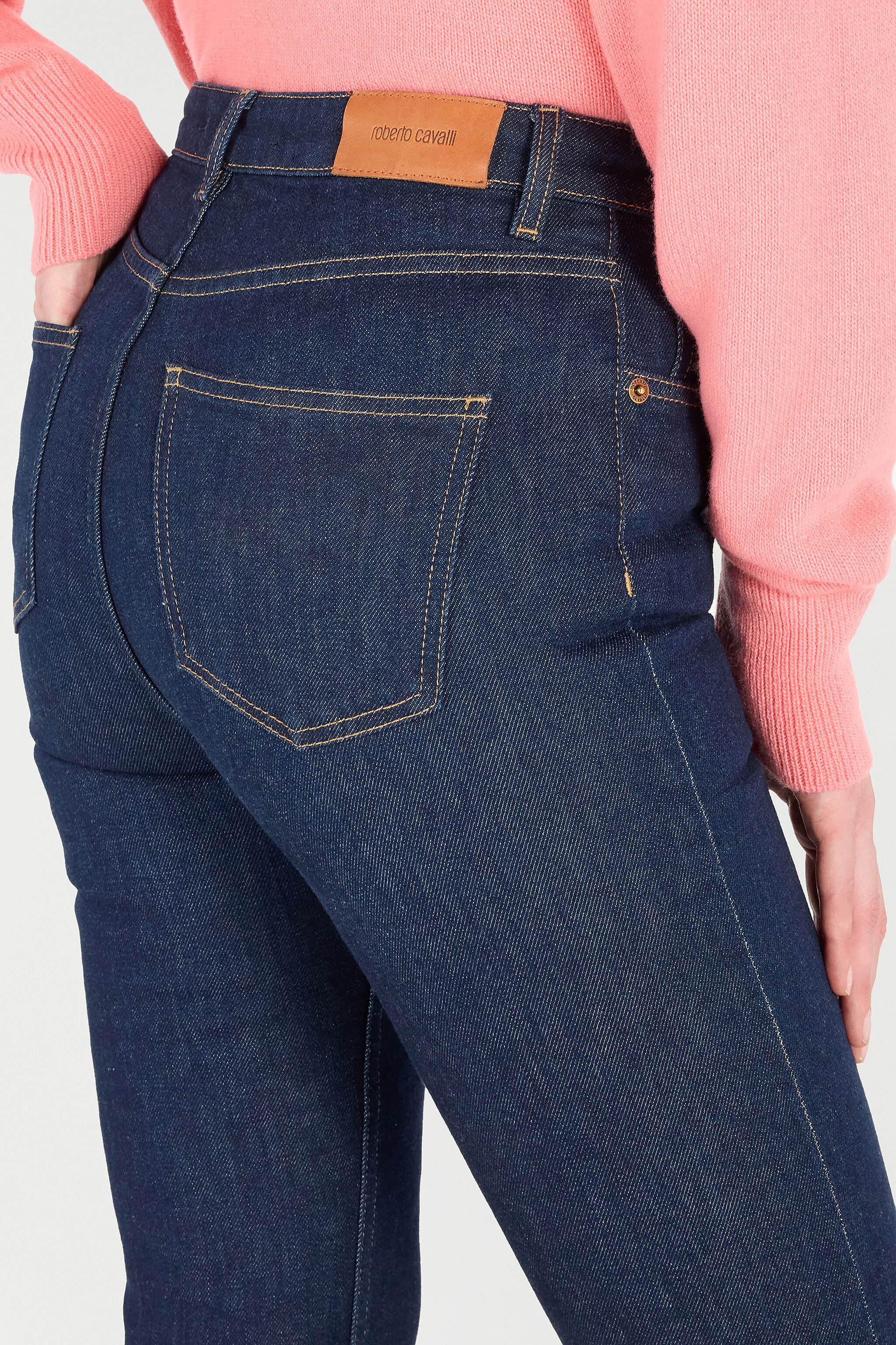 RC Five-Pocket Flared Jeans Dark blue UKJ221-DS005