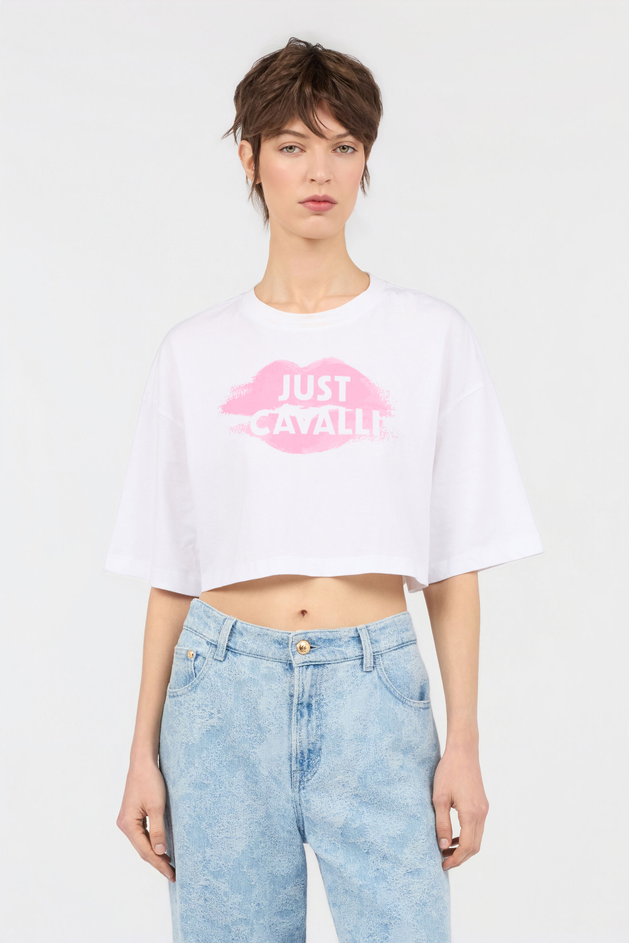 JC Camiseta Blanca 003 WHITE + 433 CARN WFT218-WF600