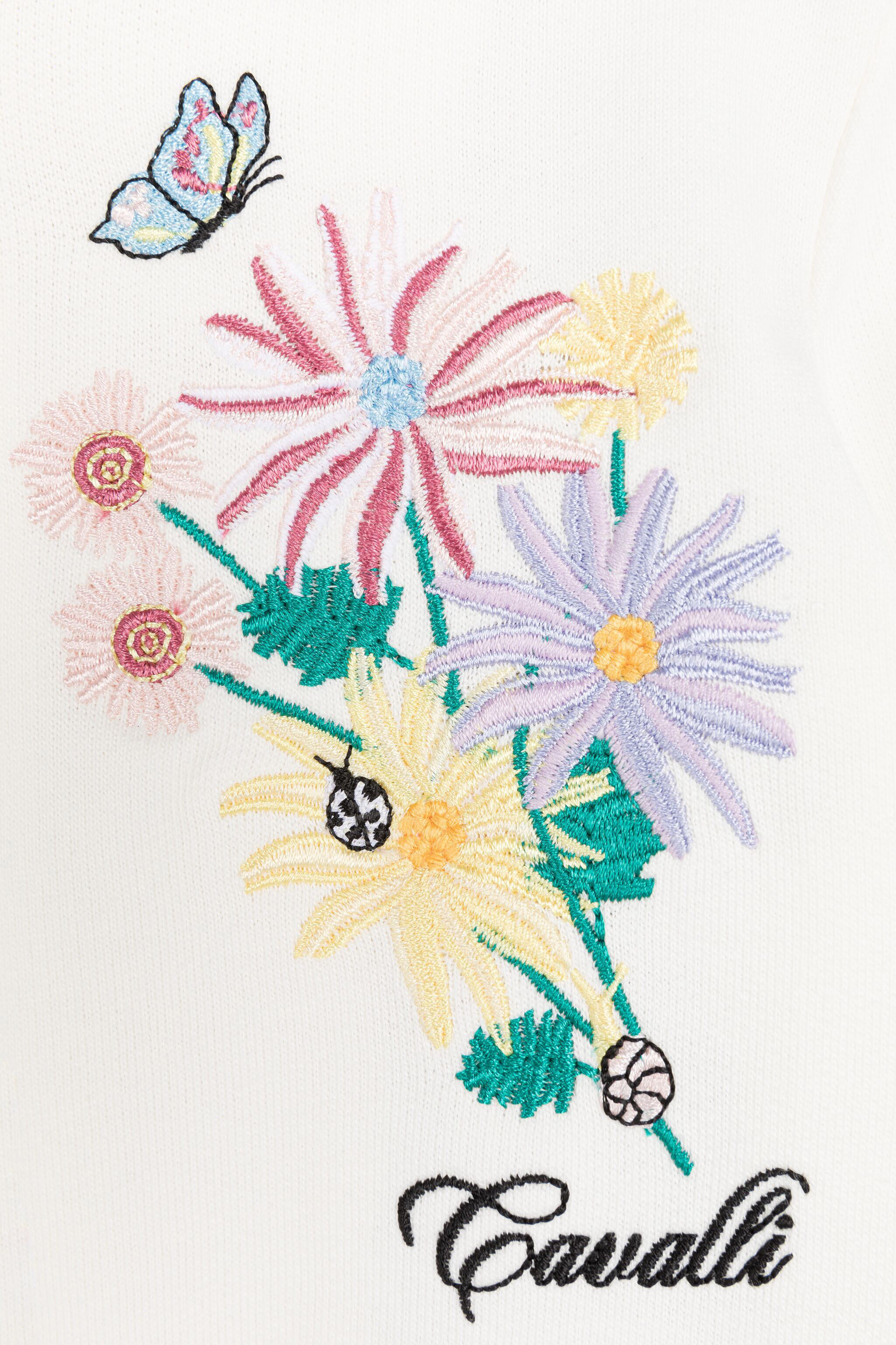 Floral-Print Cotton Hoodie