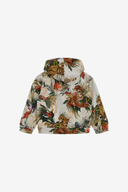 JU Printed sweatshirt Vert SJT933-5OI96
