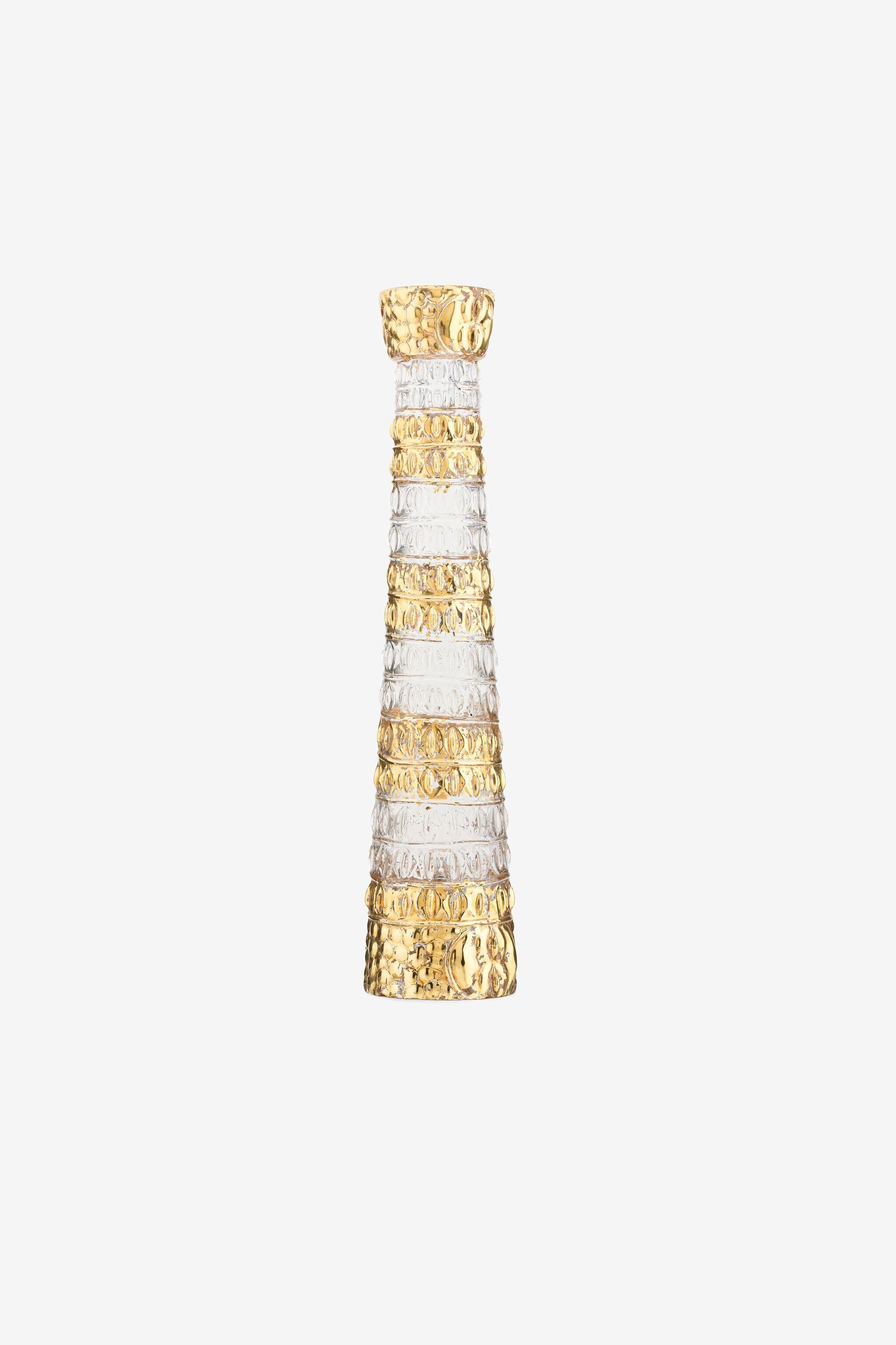 HO Crystal Candle Holder Gold EWLBAS-IBAAJ