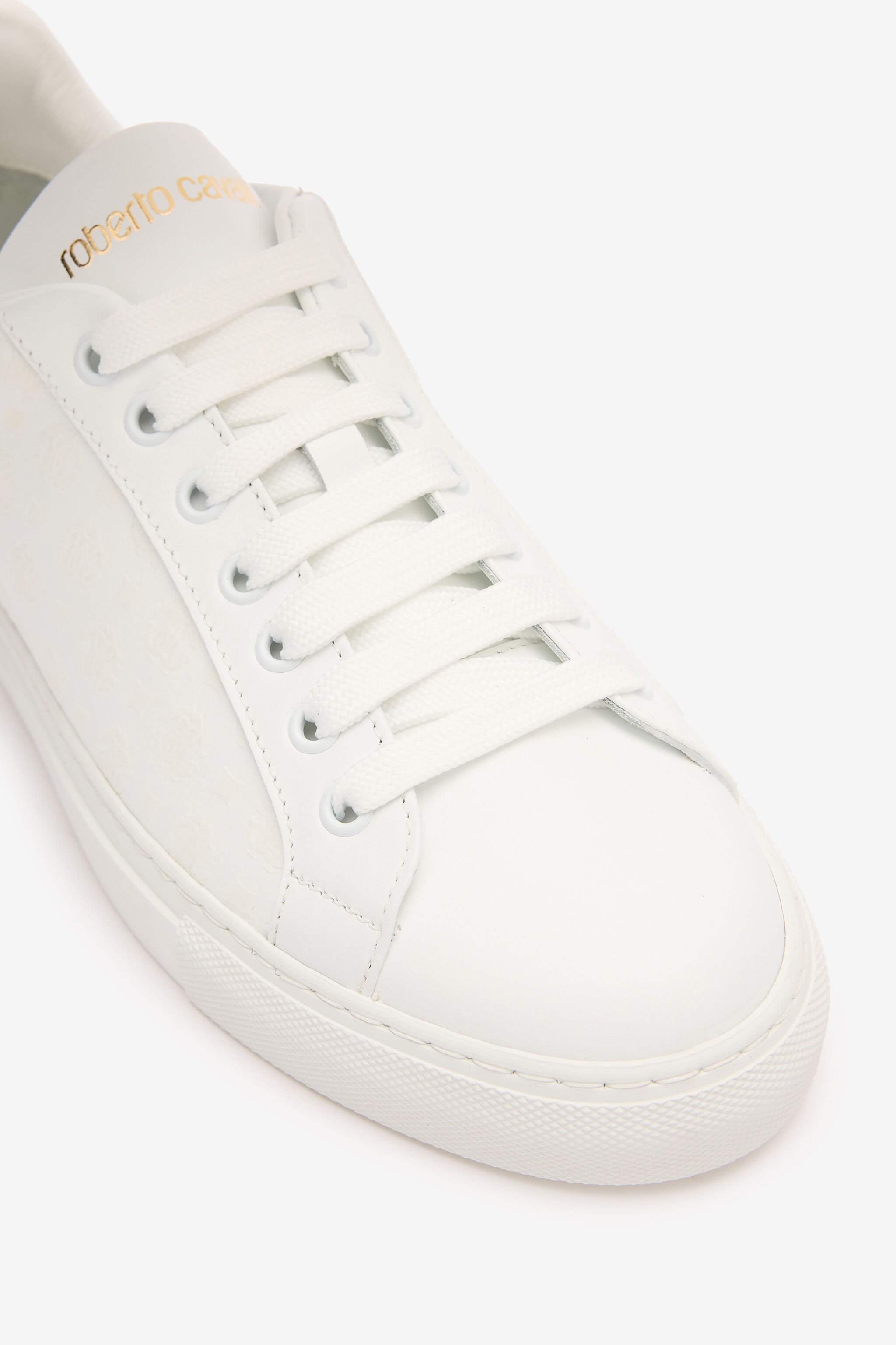 RC Sneakers with All-Over RC Monogram White POS01C-PZ085