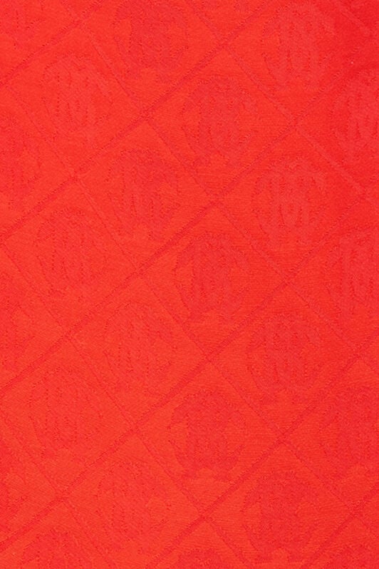 RC Blusa in Seta con Stampa RC CORAL RED WQT601-RK010