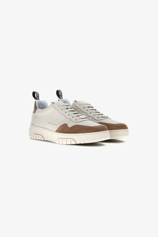 RC Sneakers con Logo Marrone NOS00B-PNO01