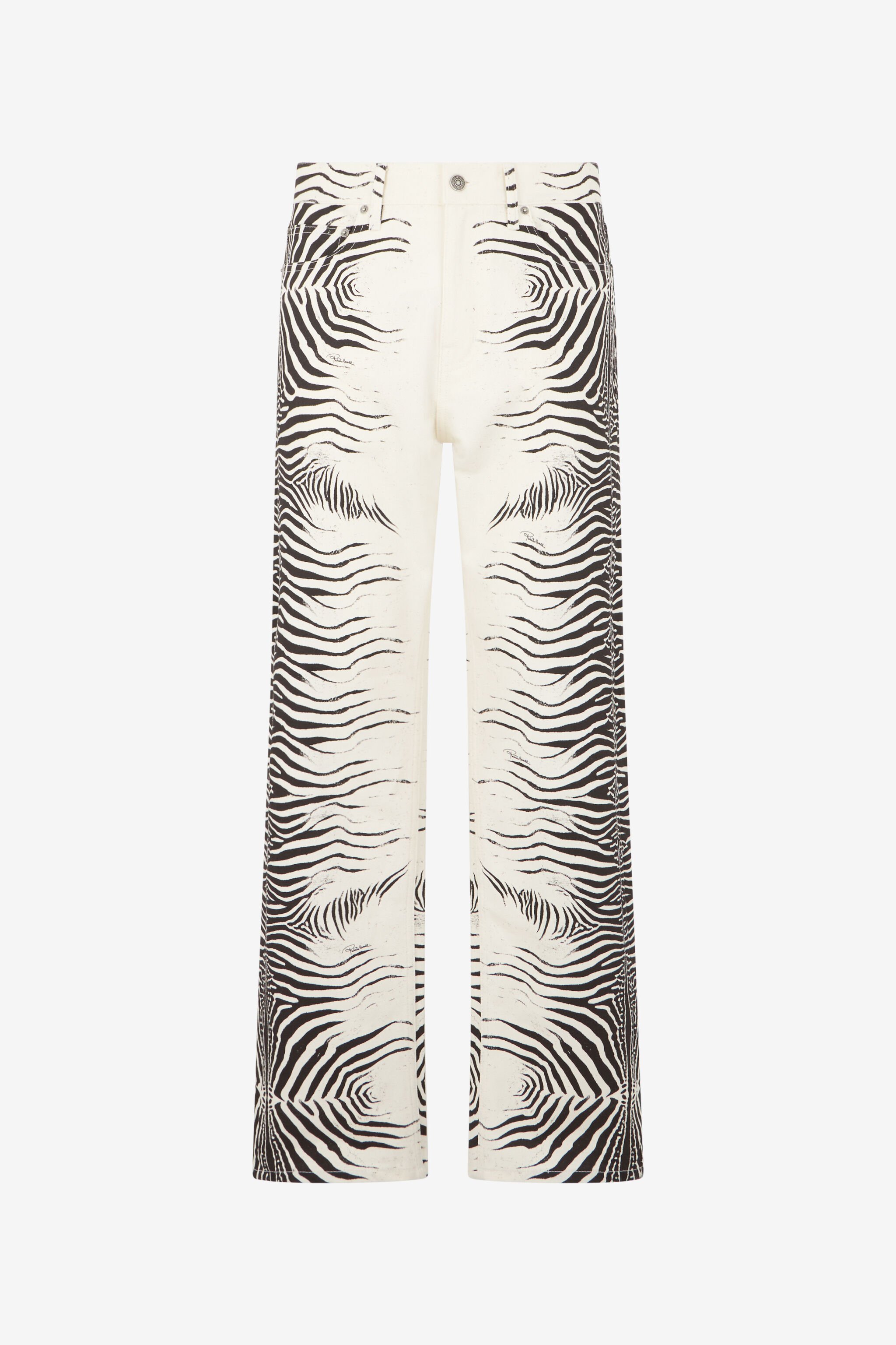 RC Zebra Print Denim Jeans WHITE/BLACK ZEBRA SOJ20T-DL008