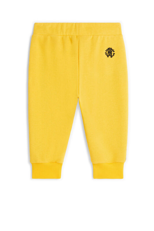 JU Leaf-print sweatpants JU Leaf-print sweatpants YELLOW/WHITE/BLACK MJT20B-FOB62