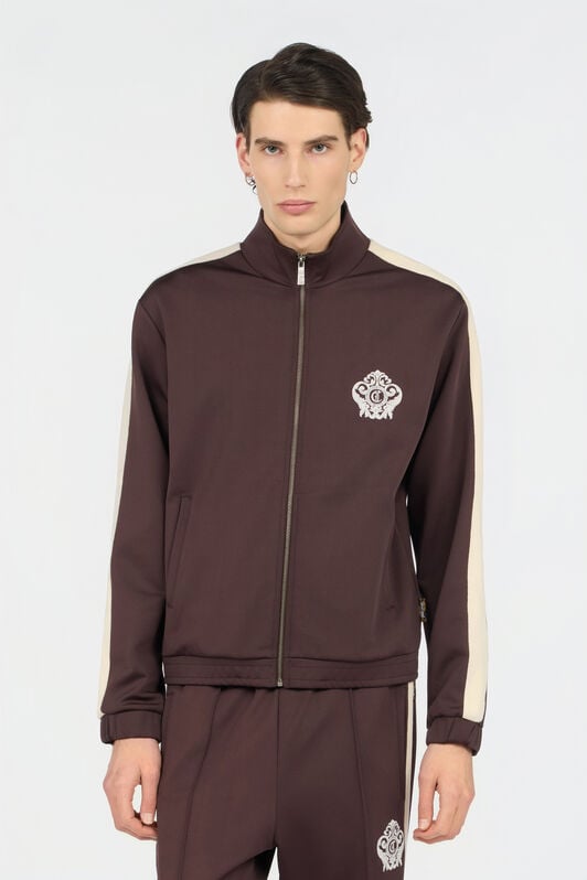 JC Brown Zip Hoodie  WFT109-WF139