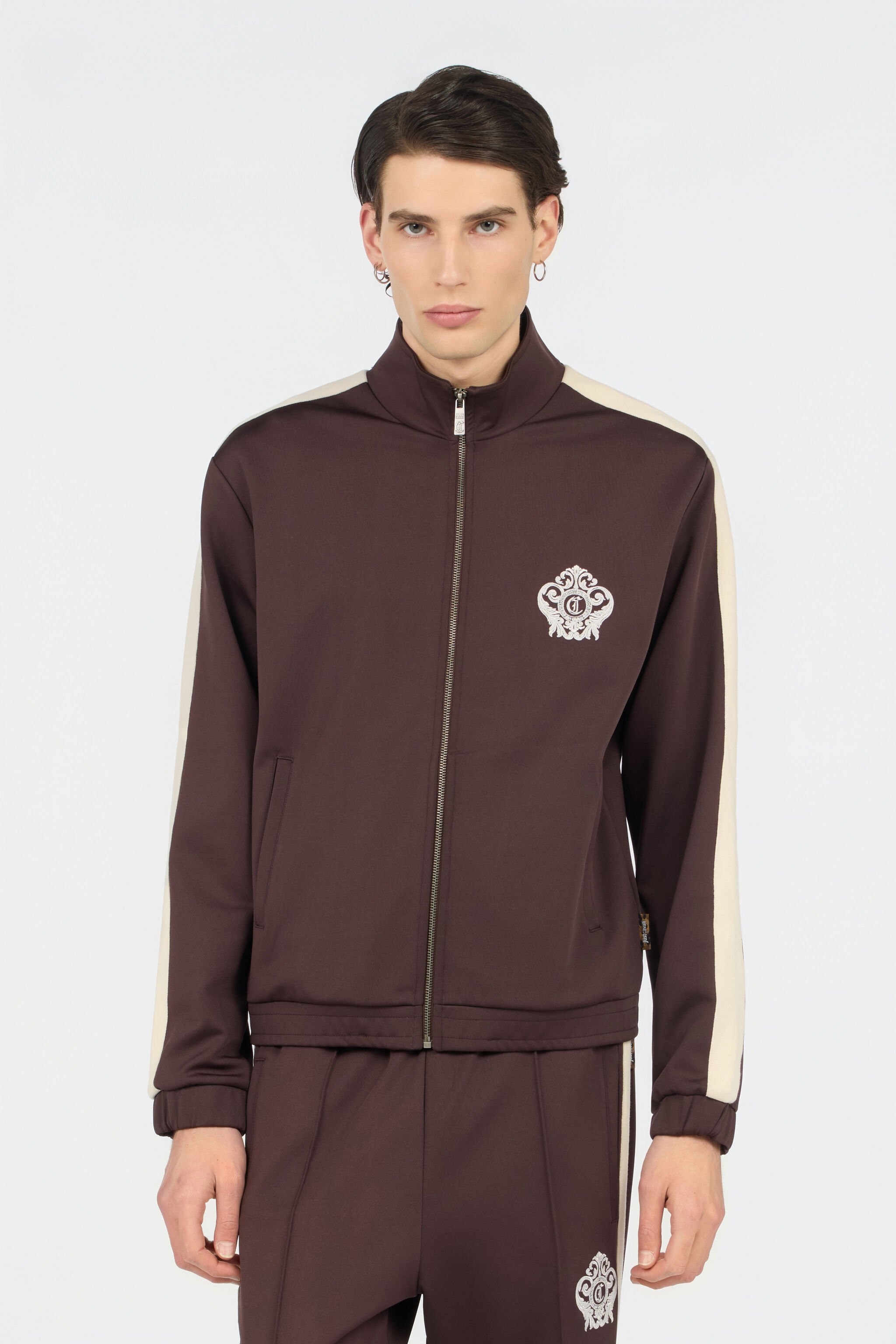 JC Brown Zip Hoodie  WFT109-WF139