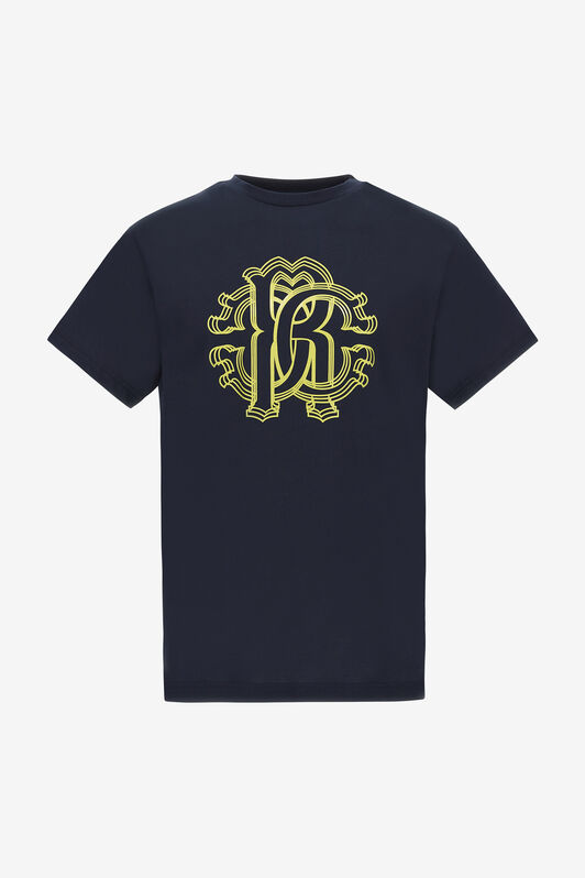 RC T-shirt with Monogram RC Dark blue NOT60L-JD060