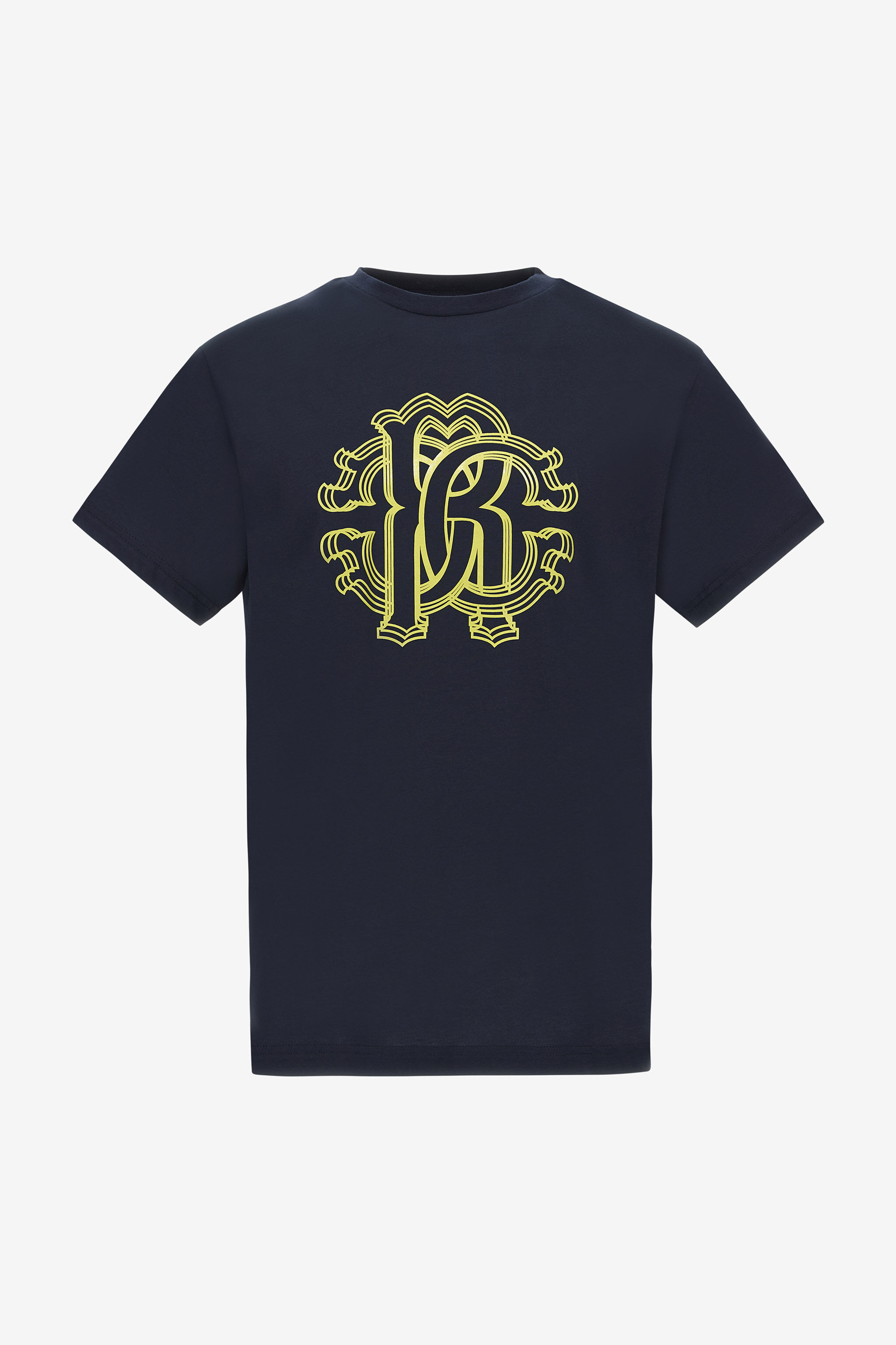 RC T-shirt with Monogram RC Dark blue NOT60L-JD060