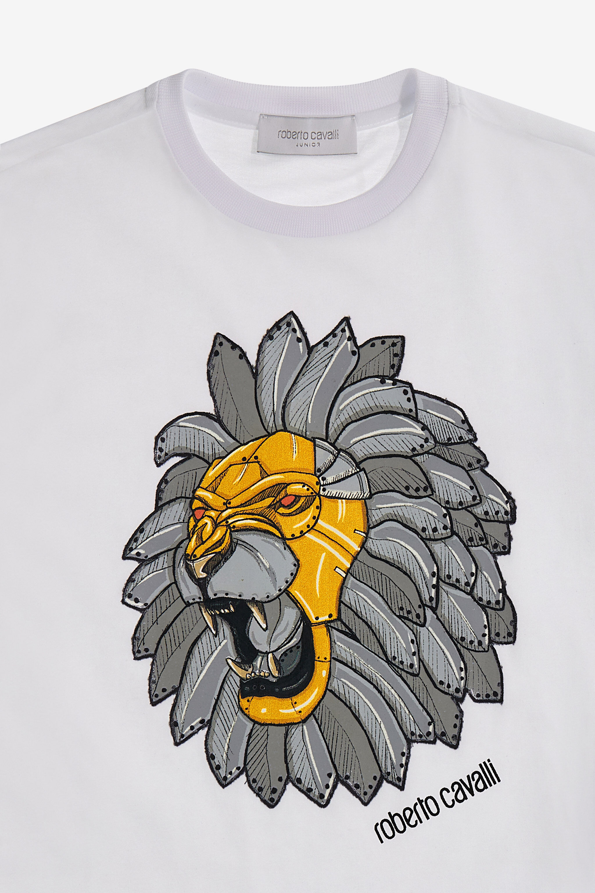 JU T-shirt with Logo and print White SJT637-JD001