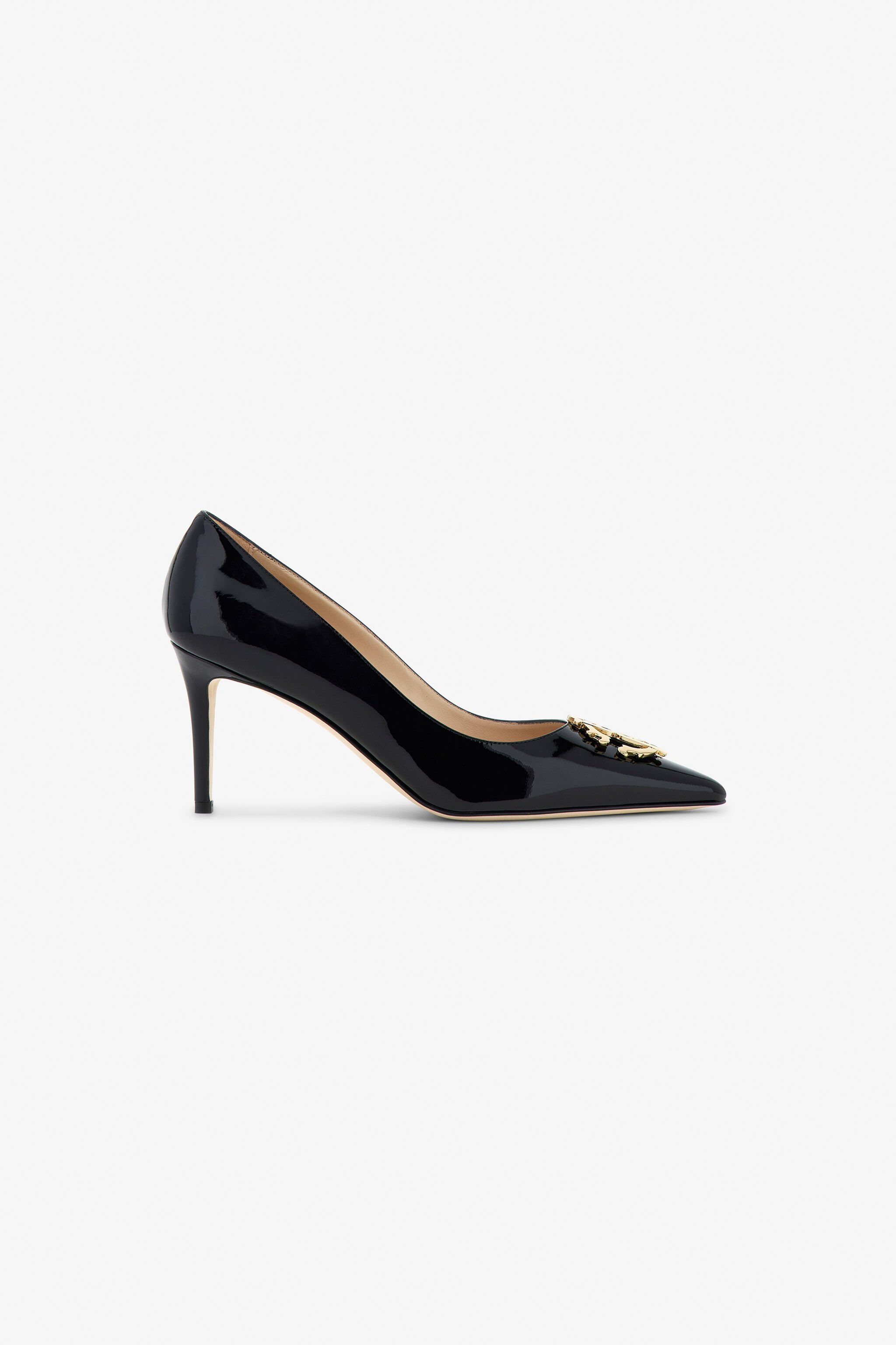 RC Décolleté con Monogramma Nero OOS01F-PZ940