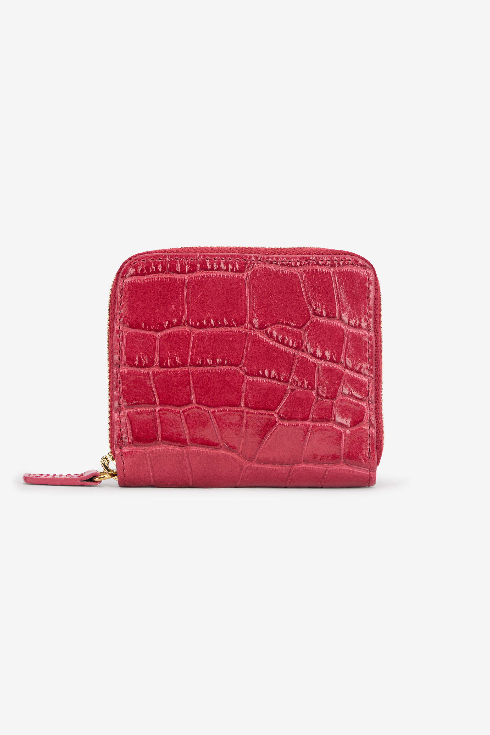 RC Small Wallet in Crocodile-Effect ROSA ANTICO 112309 SKA003-PZ975