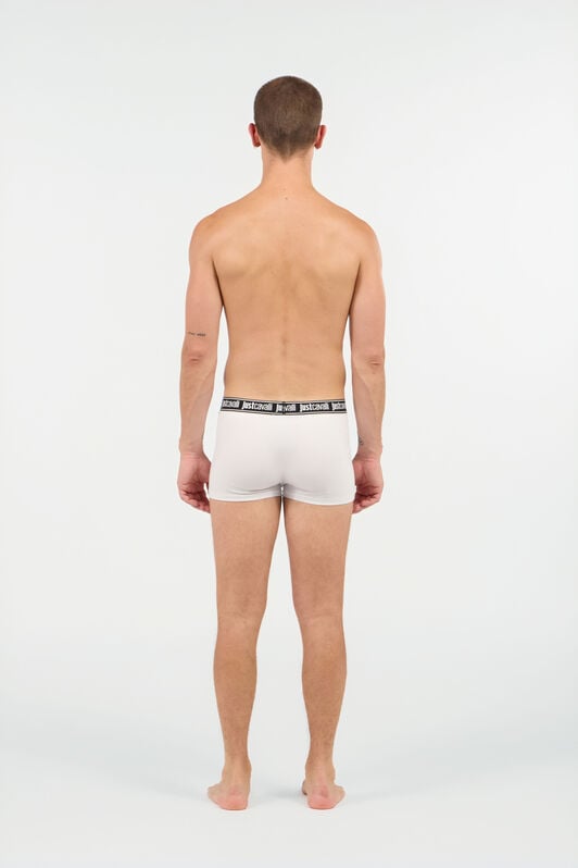 JC Boxers With Branded Band WHITE UFU002-UF094