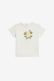 ${brand} T-Shirt Con Ricamo Monogram RC E Fiori ${colorDescription} ${masterID}