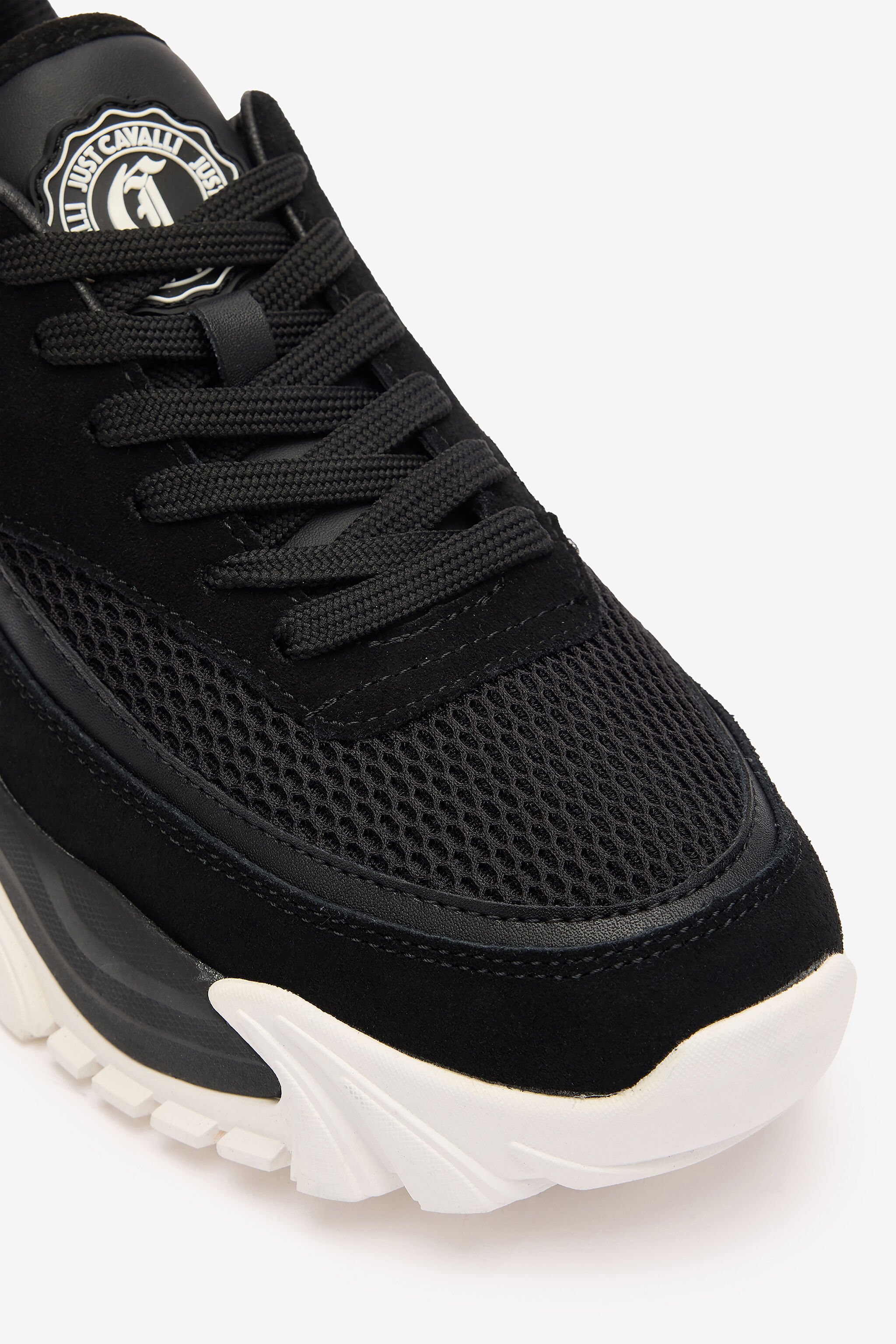 JC Sneakers with Inserts and Logo Schwarz TFS029-TF262