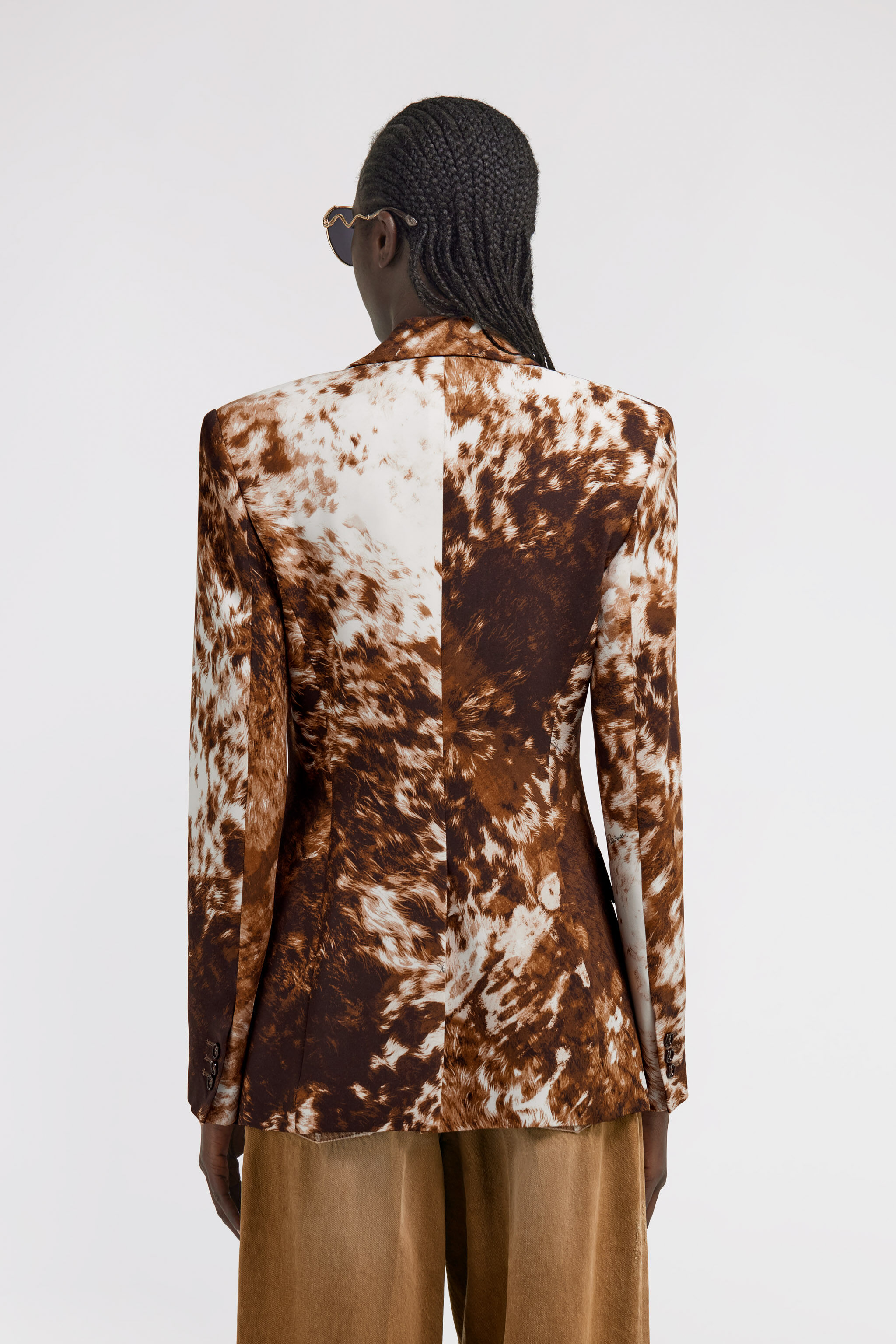 RC Appaloosa Print Blazer Braun TKT401-ORN08