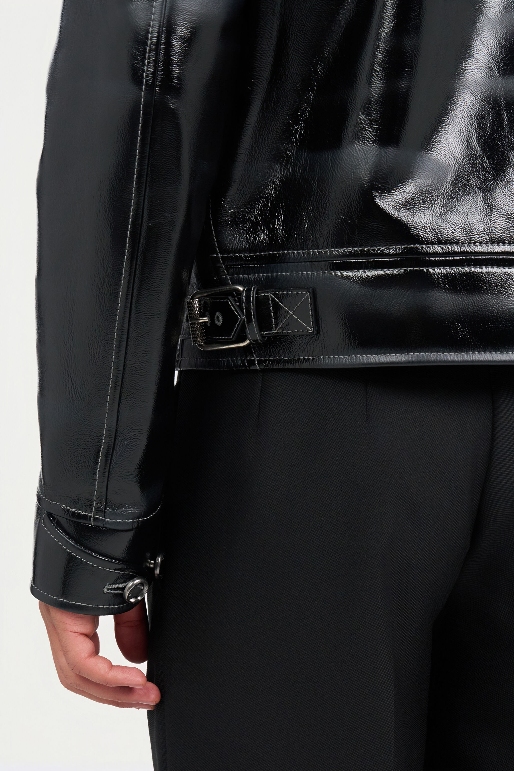 Leather Jacket in BLACK for Men | Roberto Cavalli®