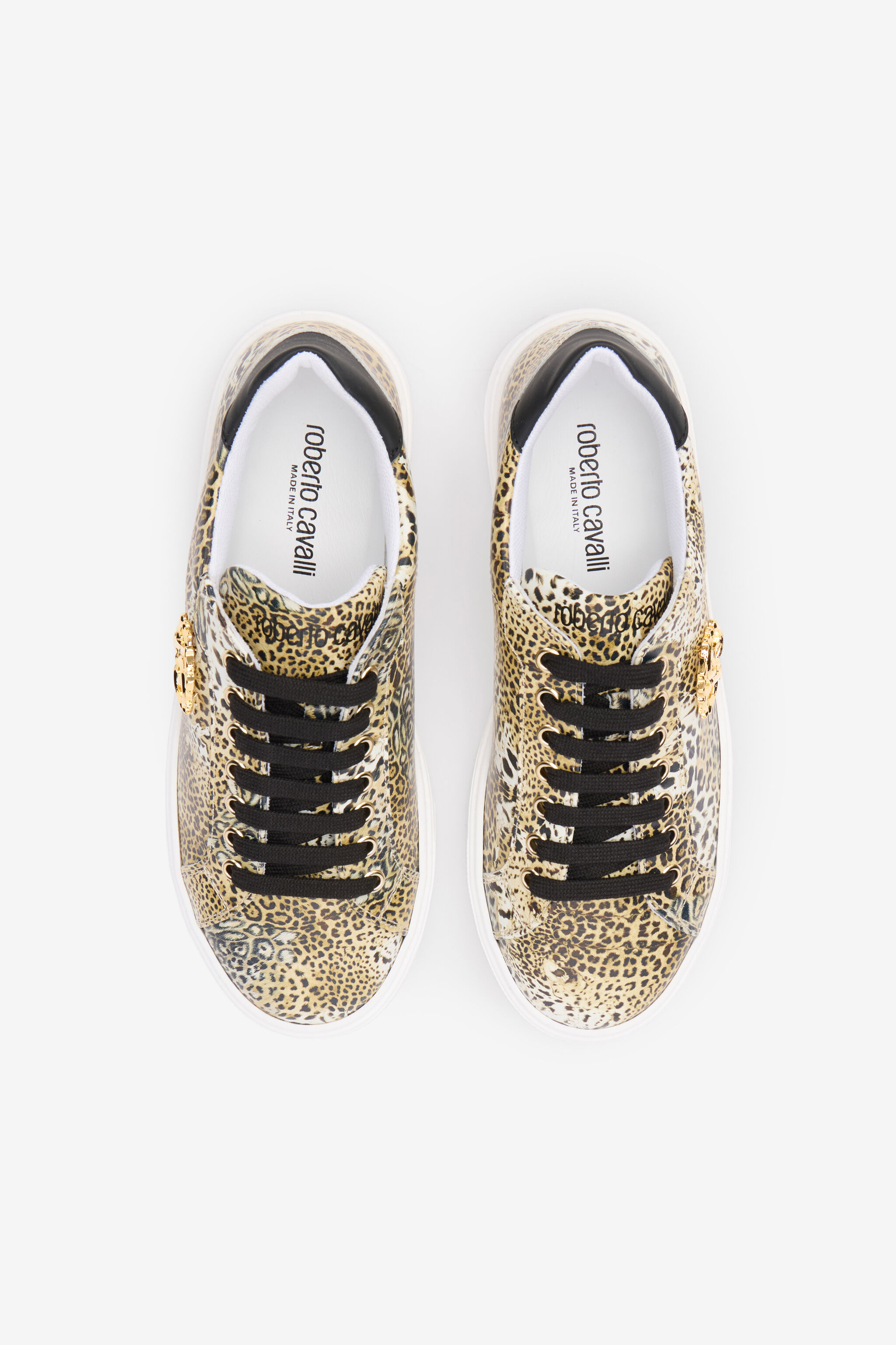 RC Leopard Print Sneaker with Monogram RC JAGUAR QOS01N-PZO17