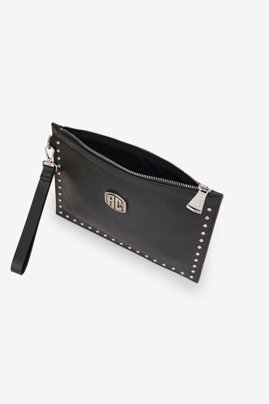 RC Flat Pouch with Studs RC Flat Pouch with Studs Black VRB011-PZB05