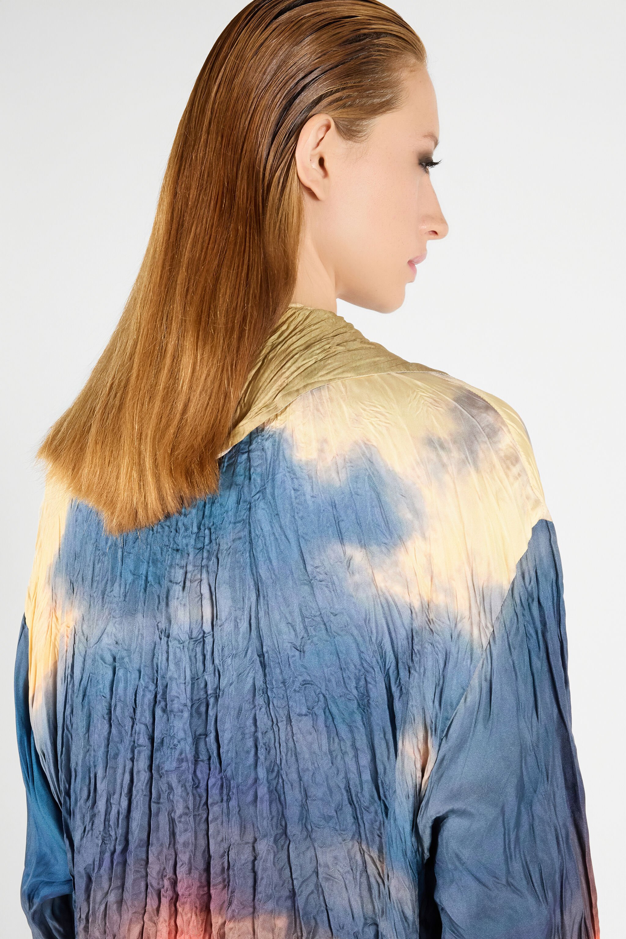 RC Sunrise Print Jacket Blue/Orange UWT400-4QN96