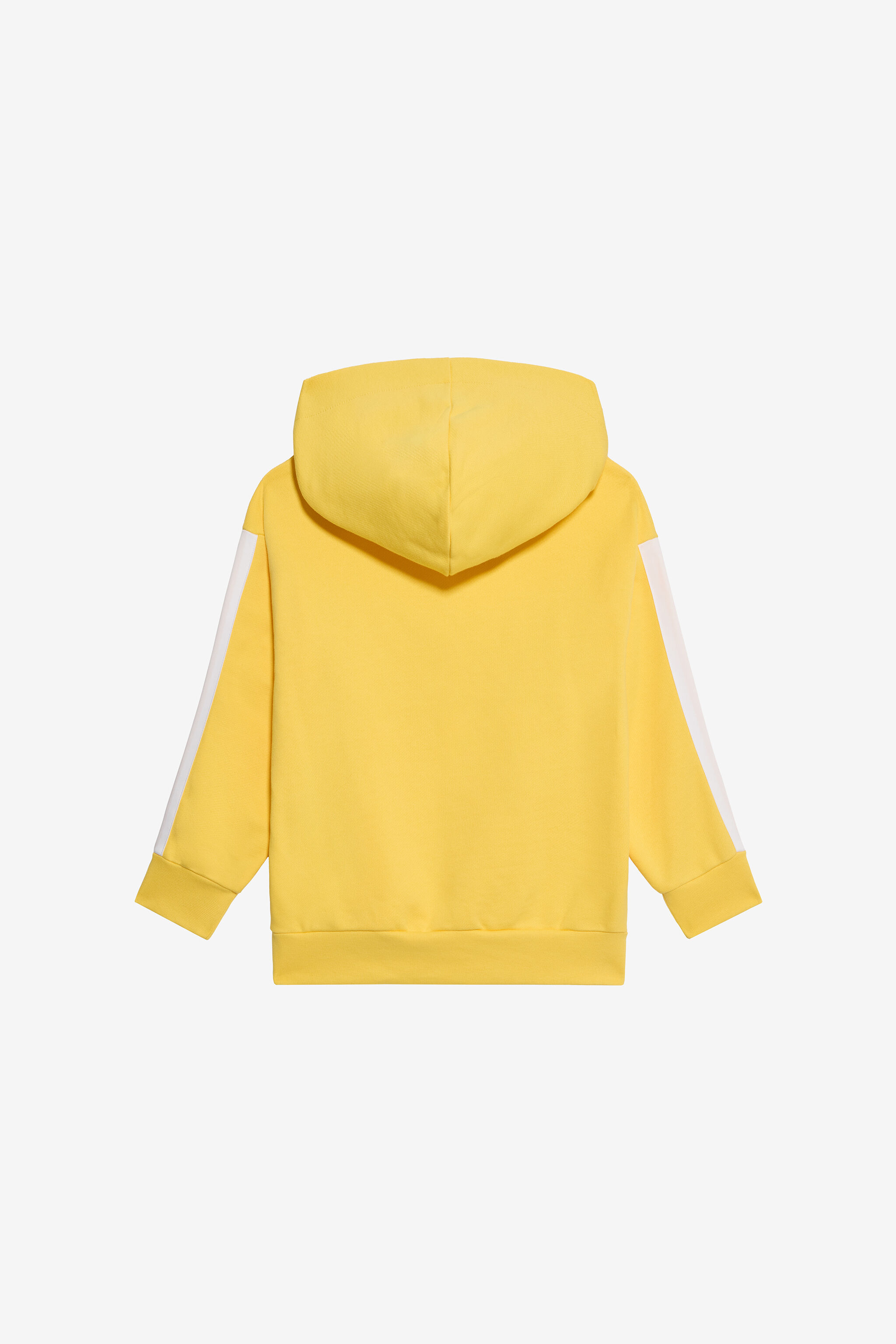 JU Yellow Sweatshirt with Logo Print YELLOW VJT68A-CF050