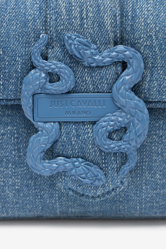 JC Kleine Umhängetasche Aus Denim INDACO CHIARO UFB057-UF426