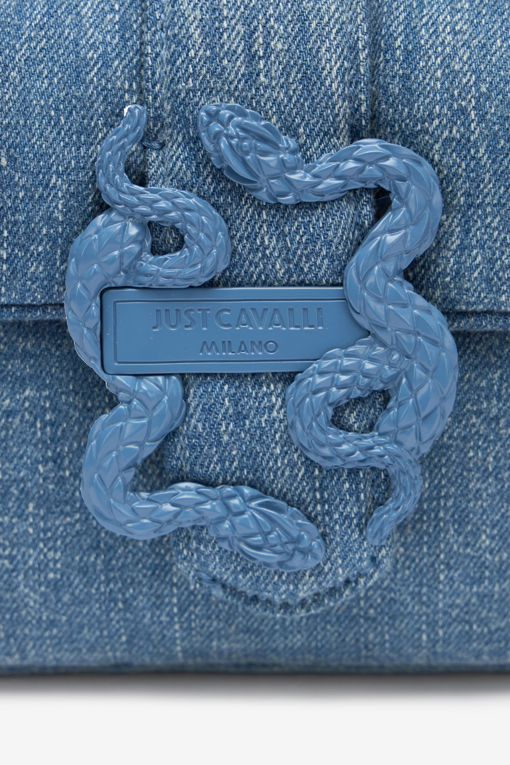 JC Kleine Umhängetasche Aus Denim INDACO CHIARO UFB057-UF426