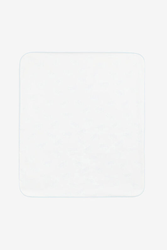 JU Logo-Print Baby Blanket JU Logo-Print Baby Blanket Light blue OJT830-RN001