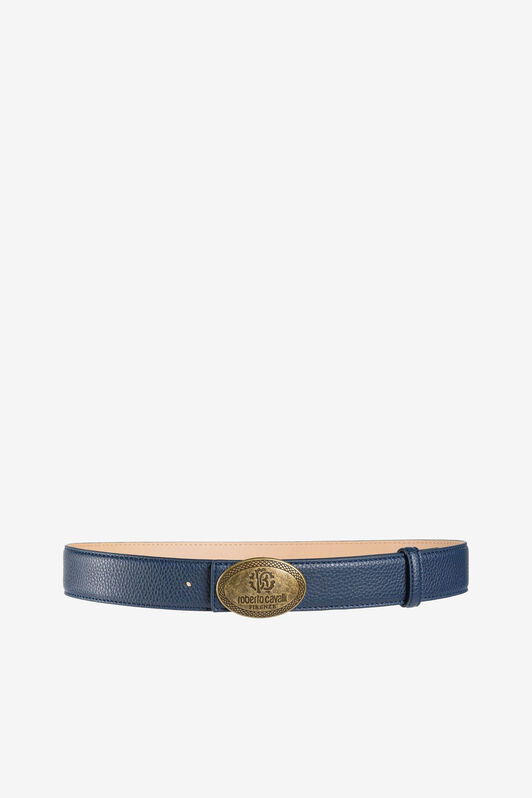 RC Gürtel mit RC-Monogramm Dunkelblau JSC002-AB001