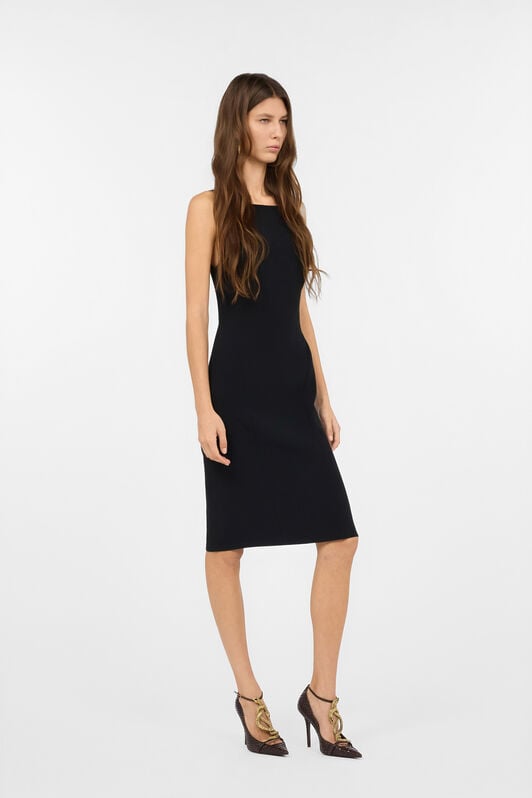 RC Abito Tubino Nero Con Serpenti BLACK WWT123-KU013