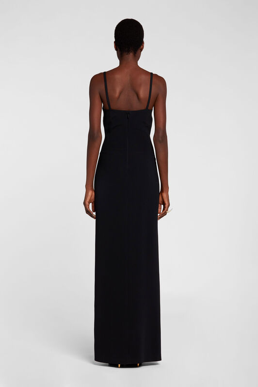 RC Tiger Tooth Bustier Dress BLACK NQT101-HR005