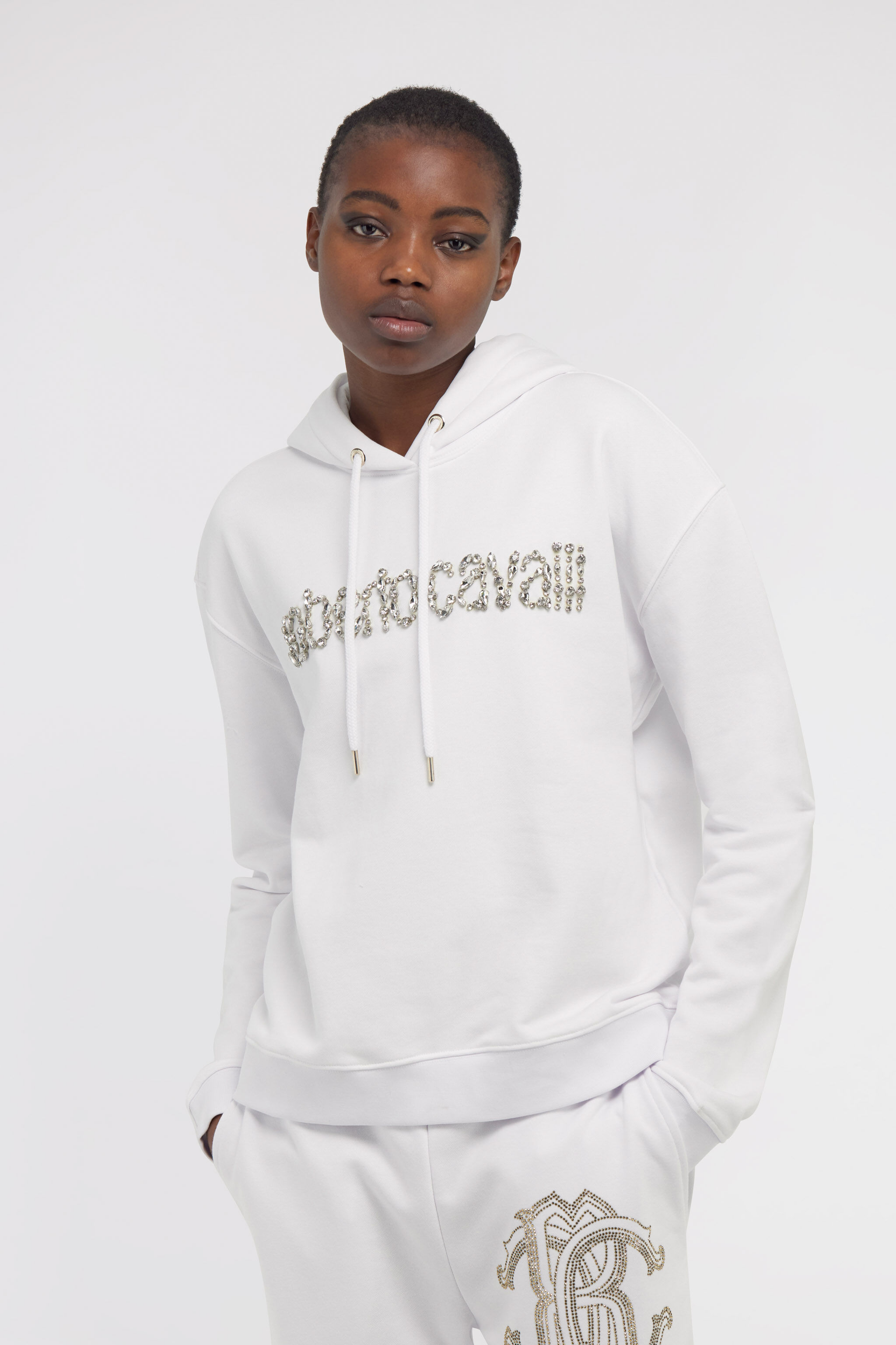 RC Sweatshirt with Logo White NOT68C-CF052