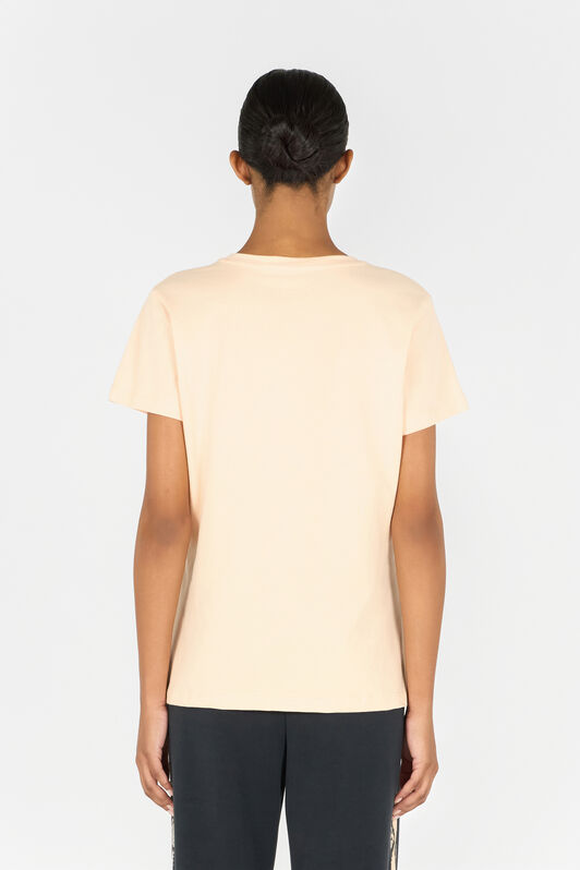 RC Flower print T-shirt Cream OOT60C-JD060