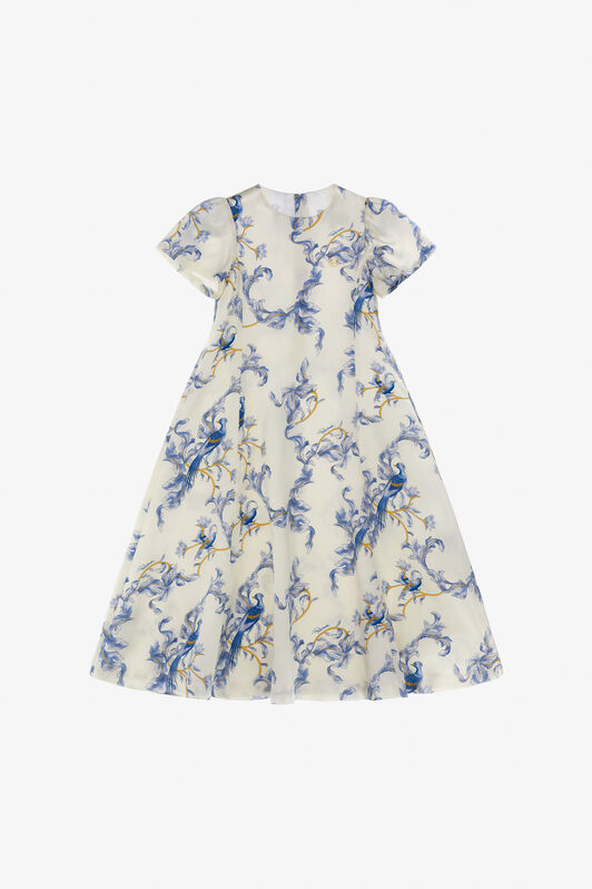 JU Printed Dress Hellblau SJT147-SCL49