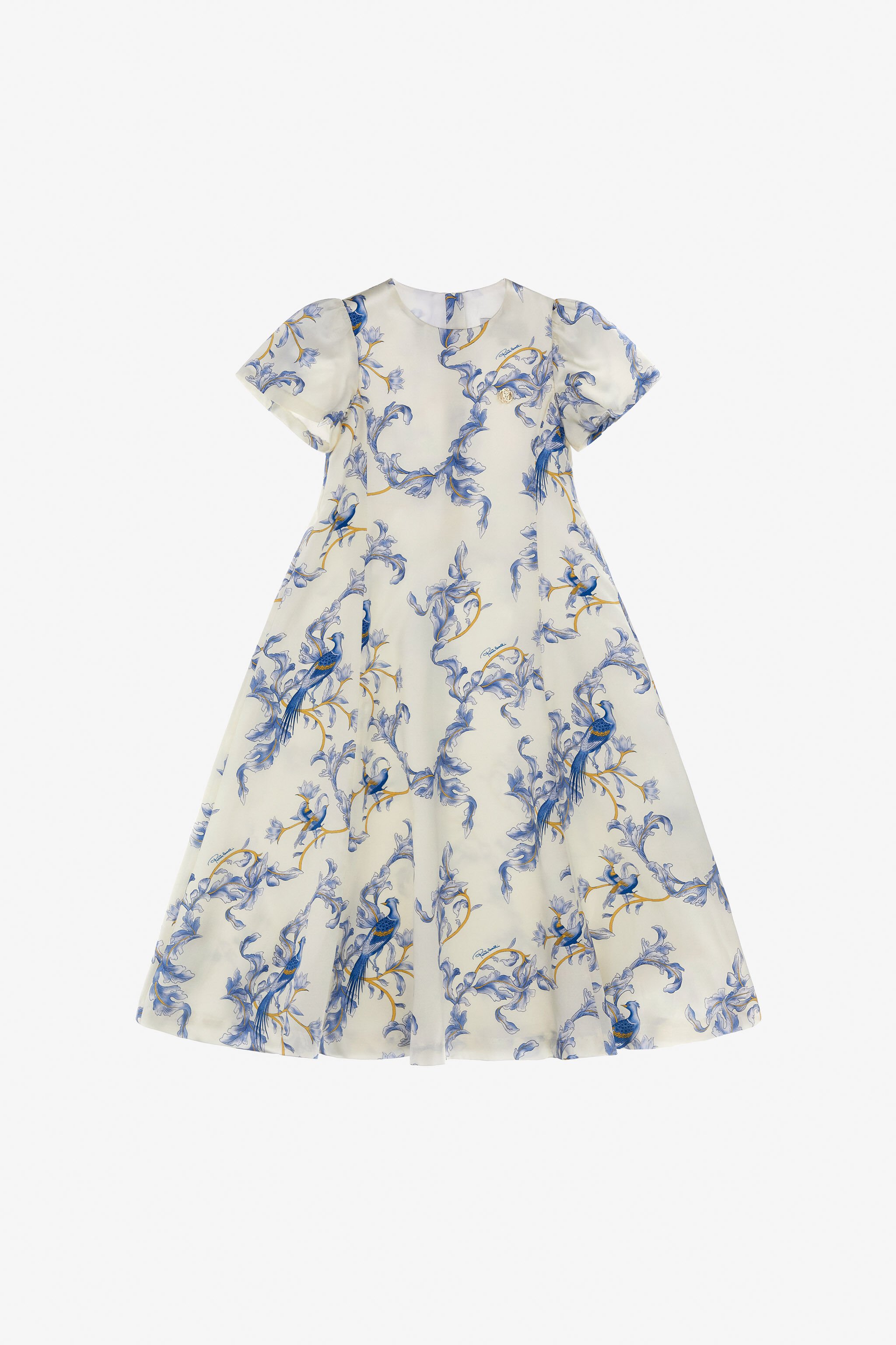 JU Printed Dress Hellblau SJT147-SCL49