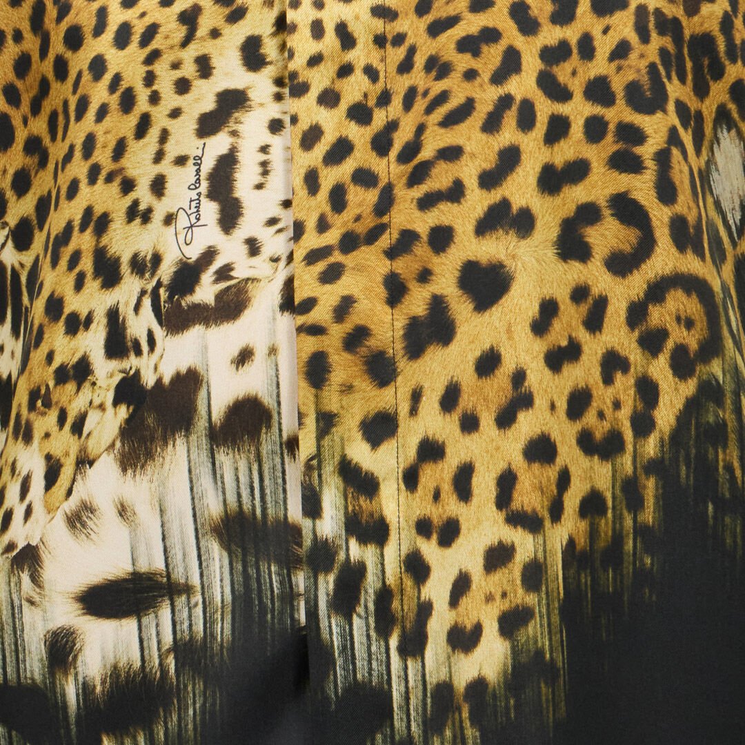 RC Jaguar Skin print shirt Light Brown SRT714-4QL49