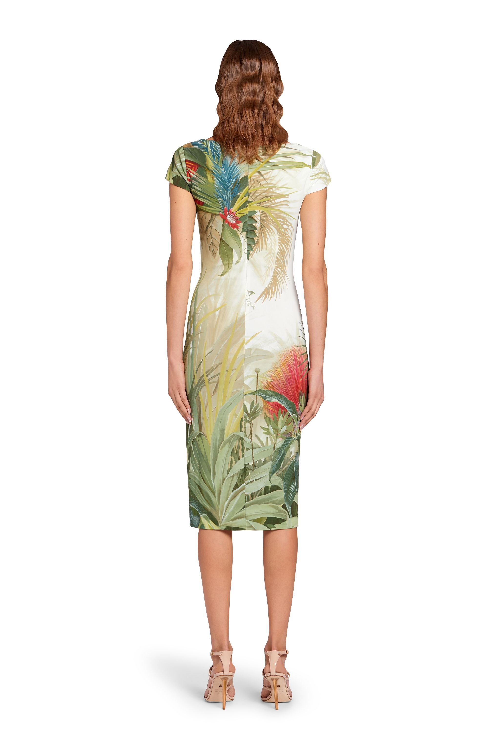 RC Le monde vegetale dress MULTICOLOR KWT147-JGV45