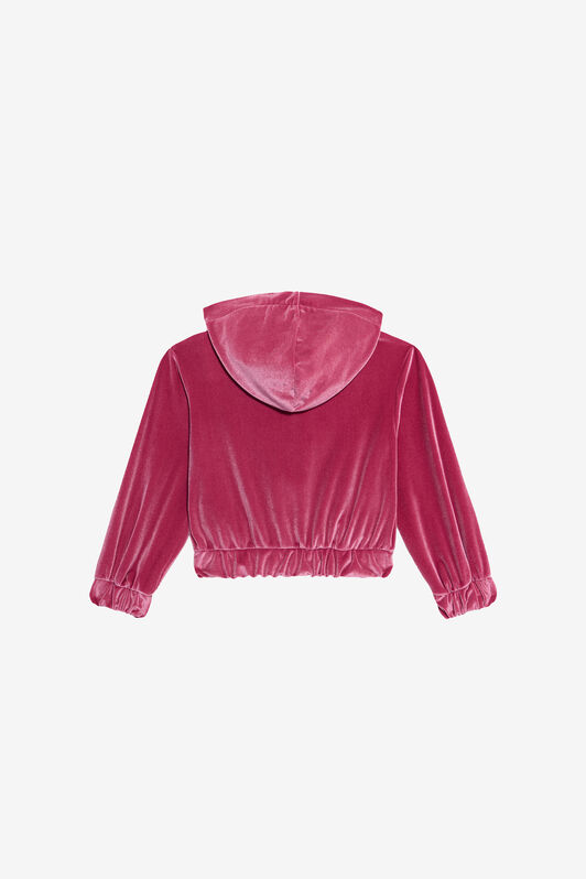 JU Fuchsia Sweatshirt with RC Monogram FUXIA BOUGANVILLE VJT69E-CJ001