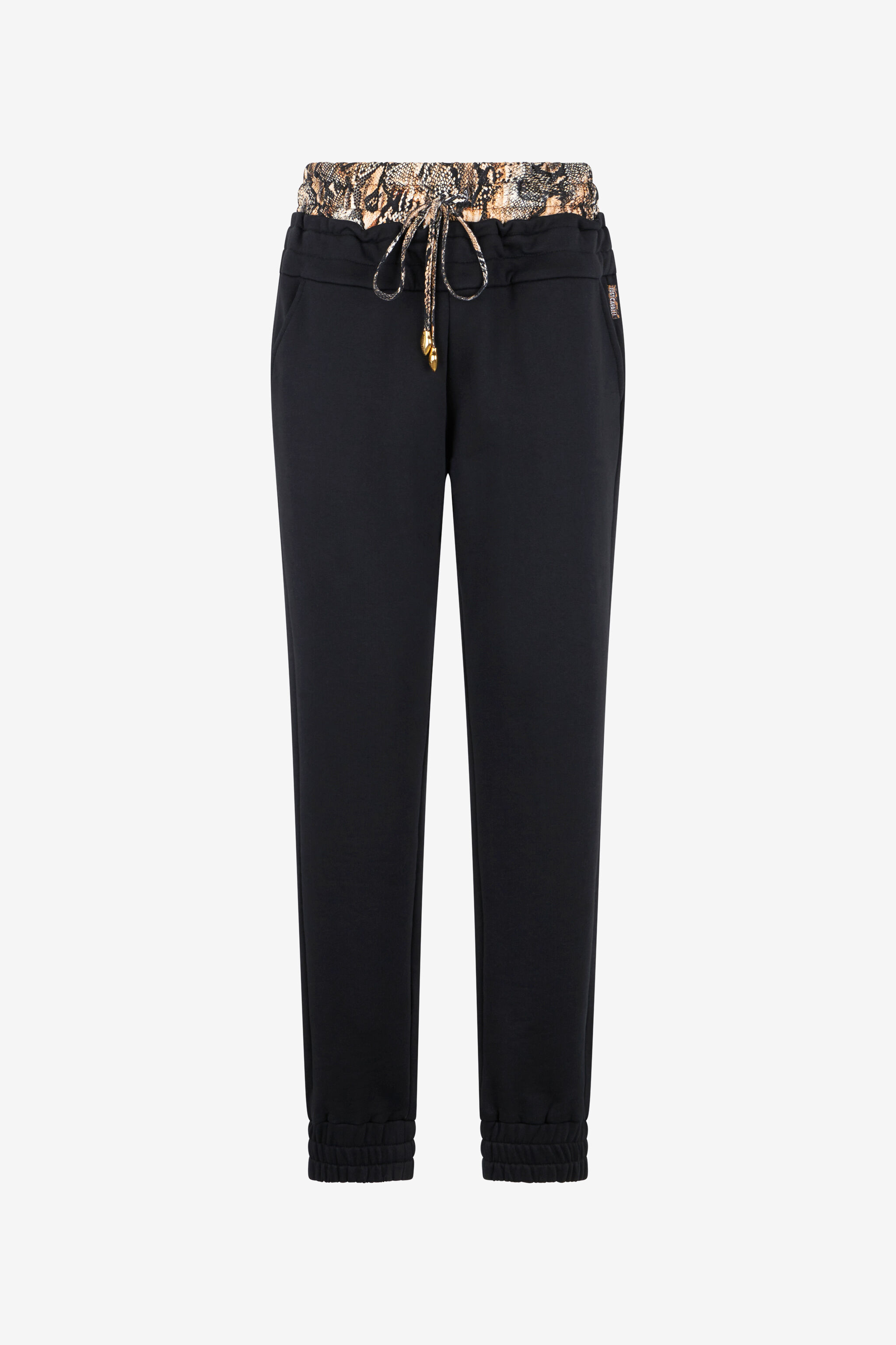 JC Sports Pants With Python Print Waistband 899 BLACK + 716 MARZ UFT081-UF120